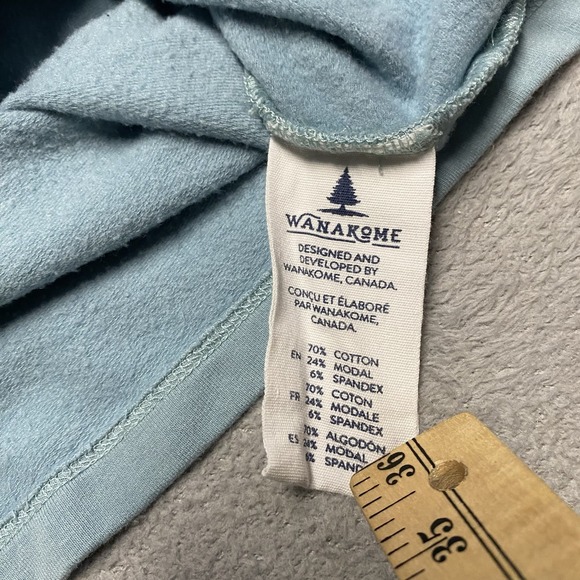 Wanakome Sweatshirt Womens XS Blue Outdoor Mock Neck Pullover - Picture 10 of 11